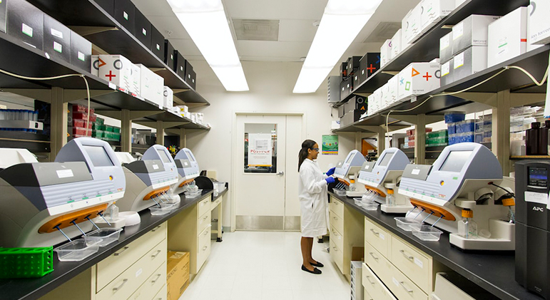 Indústria de unidades de teste